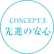 【CONCEPT.3】先進の安心